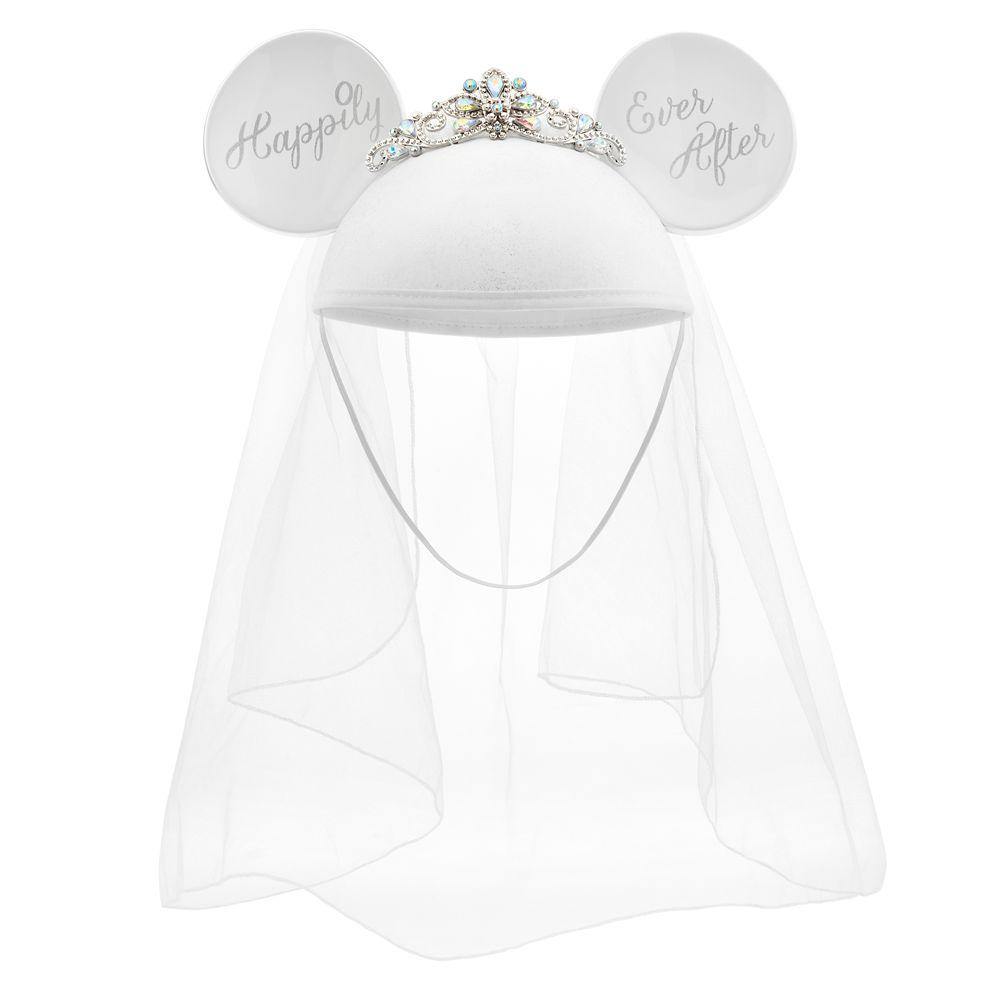 Disney Minnie Mouse Bride Ear Hat - World of Treasures