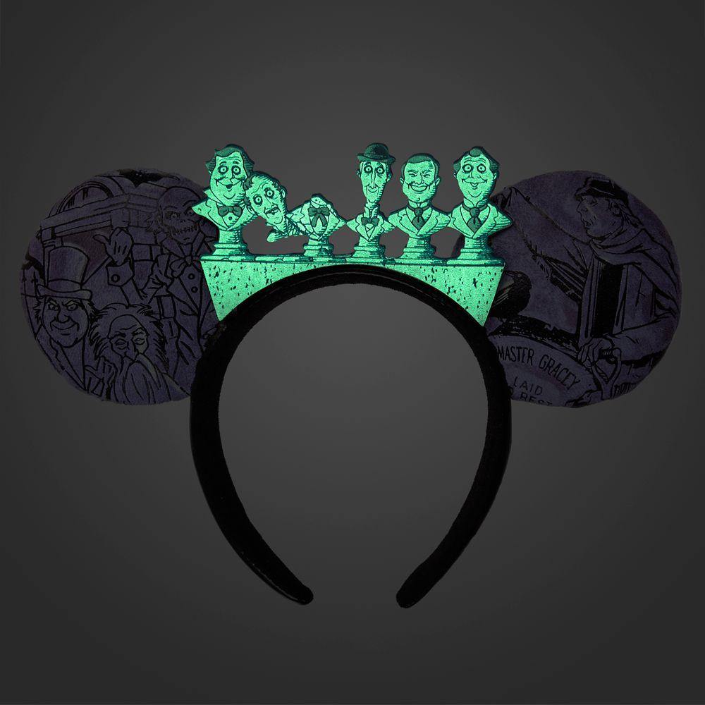 The Haunted Mansion Graveyard Ear Headband for Adults - World of Treasures