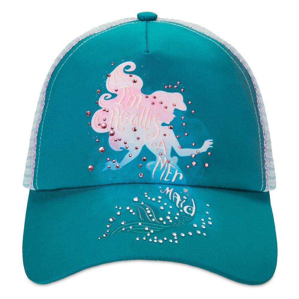 Disney The Little Mermaid Ariel Baseball Cap for Women - World of Treasures