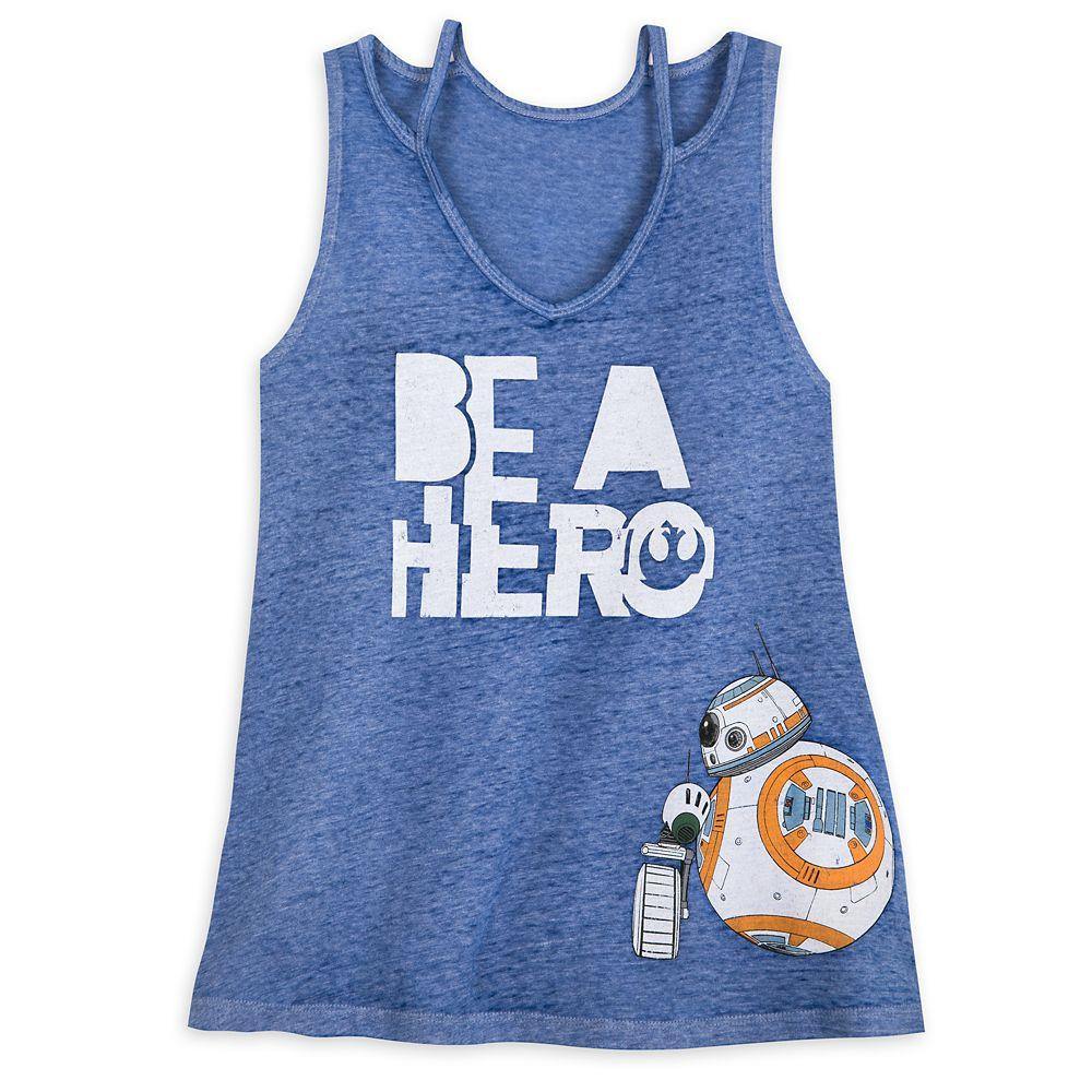 Disney Star Wars The Rise of Skywalker BB-8 & D-O Tank Top for Women Small - World of Treasures