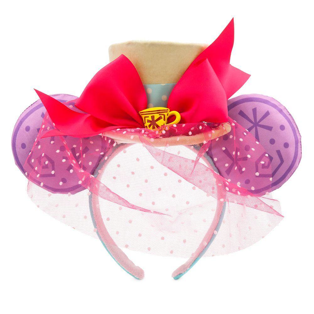 Disney Minnie Mouse: The Main Attraction Ear Headband for Adults – Mad Tea Party – Limited Release - World of Treasures