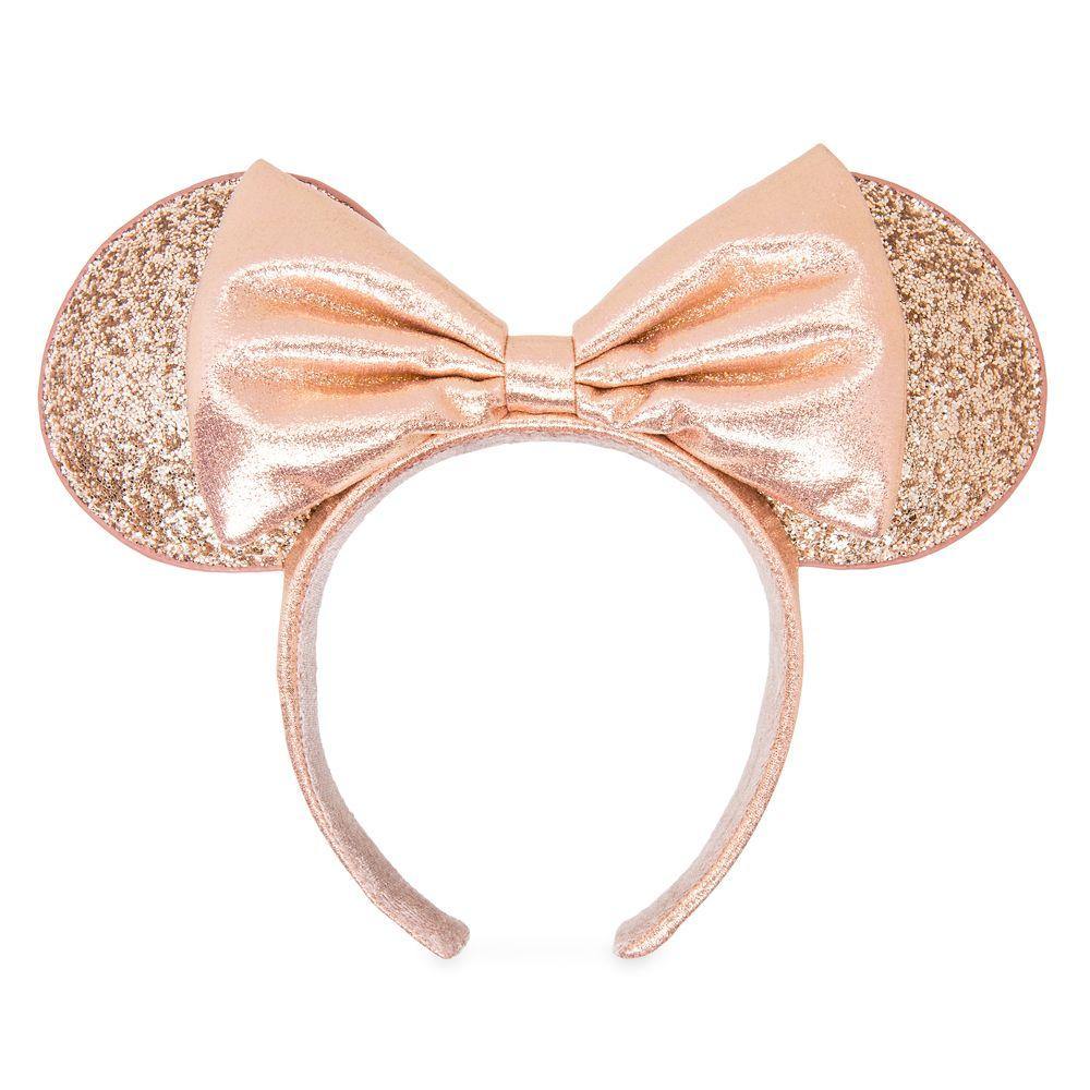 Disney Minnie Mouse Briar Rose Gold Ear Headband - World of Treasures