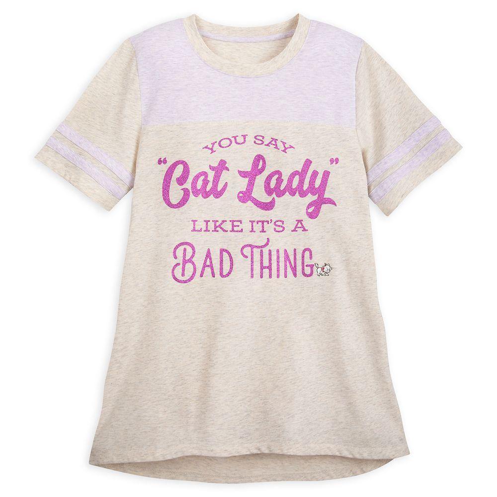 Disney Aristocats Marie ''You Say Cat Lady Like It's a Bad Thing'' T-Shirt for Women - World of Treasures