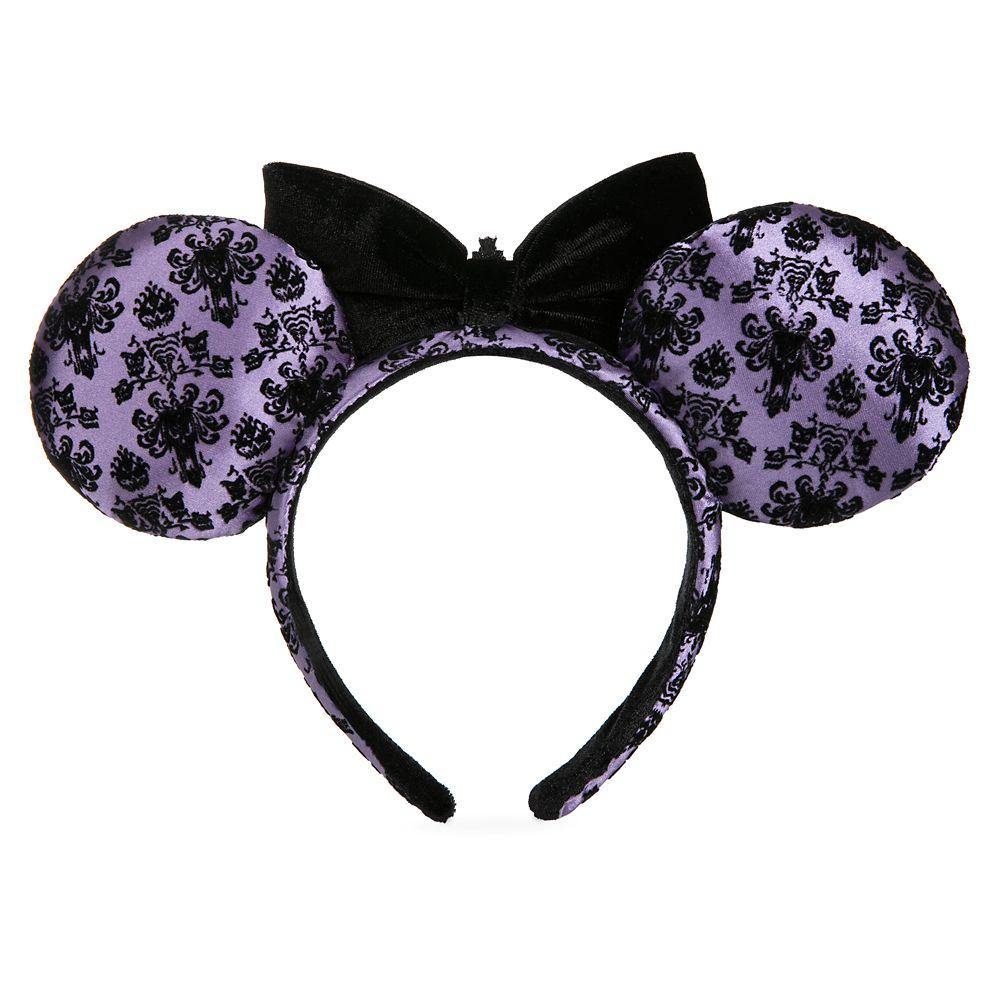 Disney Minnie Mouse Haunted Mansion Wallpaper Ear Headband - World of Treasures