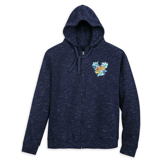 Walt Disney World Mickey Mouse Tropical Zip Hoodie for Adults - World of Treasures