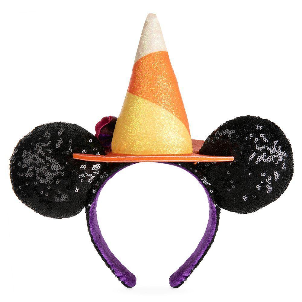 Minnie Mouse Halloween Witch Sequined Ear Headband - World of Treasures