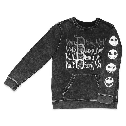 Walt Disney World Nightmare Before Christmas Jack Skellington Sweatshirt for Adults - World of Treasures