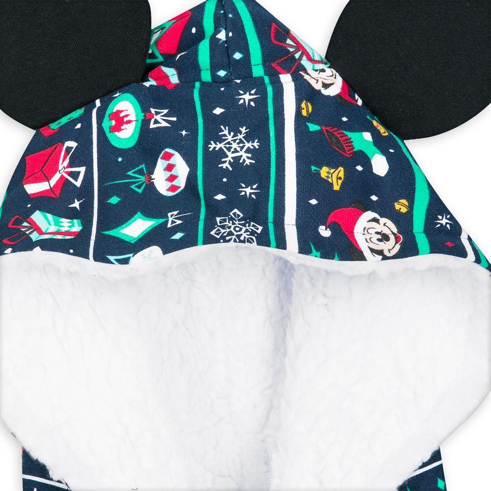 Disney Mickey Mouse Holiday Christmas Bodysuit Pajama for Men - World of Treasures