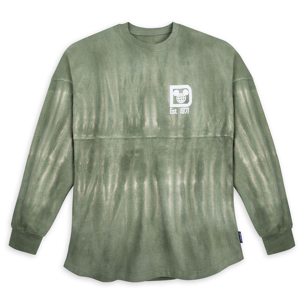 Walt Disney World Spirit Jersey for Adults – Tie-Dye Sage - World of Treasures