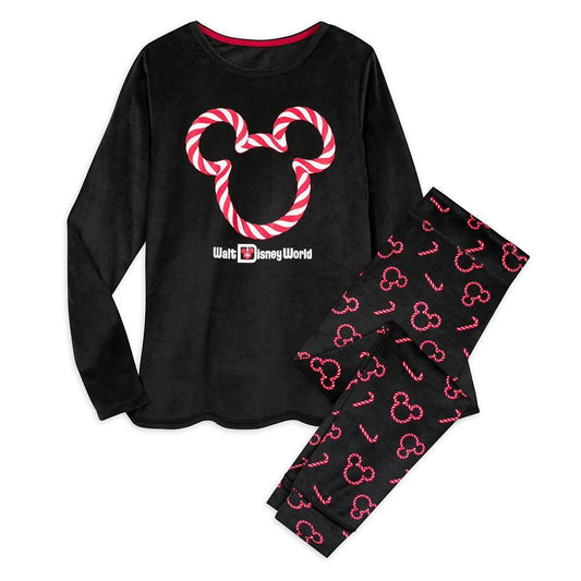 Disney Mickey Mouse Holiday Velour Pajama Set for Women – Walt Disney World - World of Treasures
