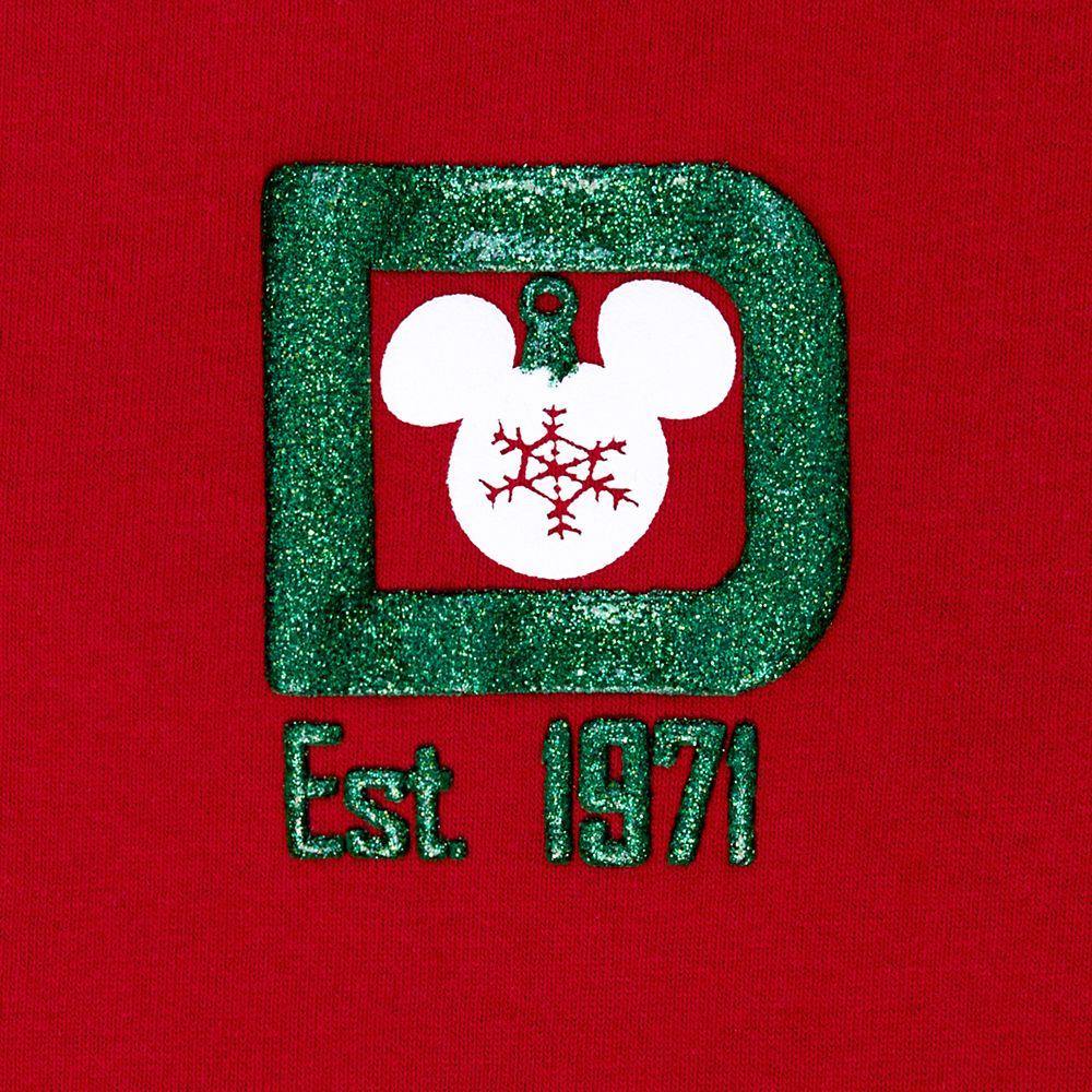 Walt Disney World Santa Mickey Mouse and Friends Holiday Spirit Jersey for Adults - World of Treasures