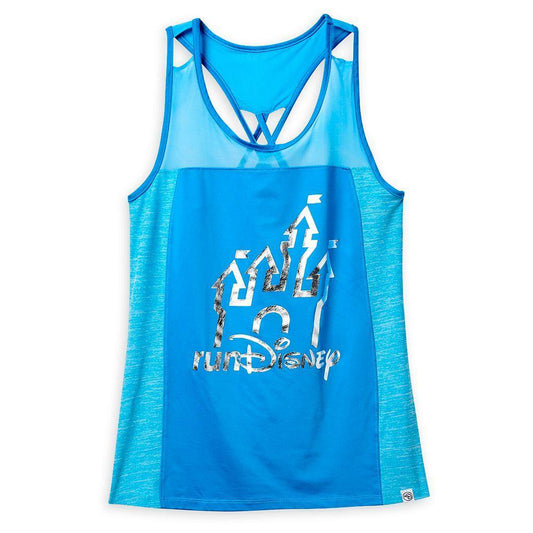 runDisney Castle Performance Tank Top for Women - World of Treasures