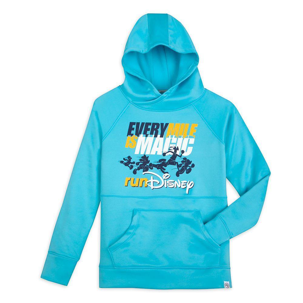 Disney Mickey Mouse and Friends runDisney Pullover Performance Hoodie for Women - World of Treasures