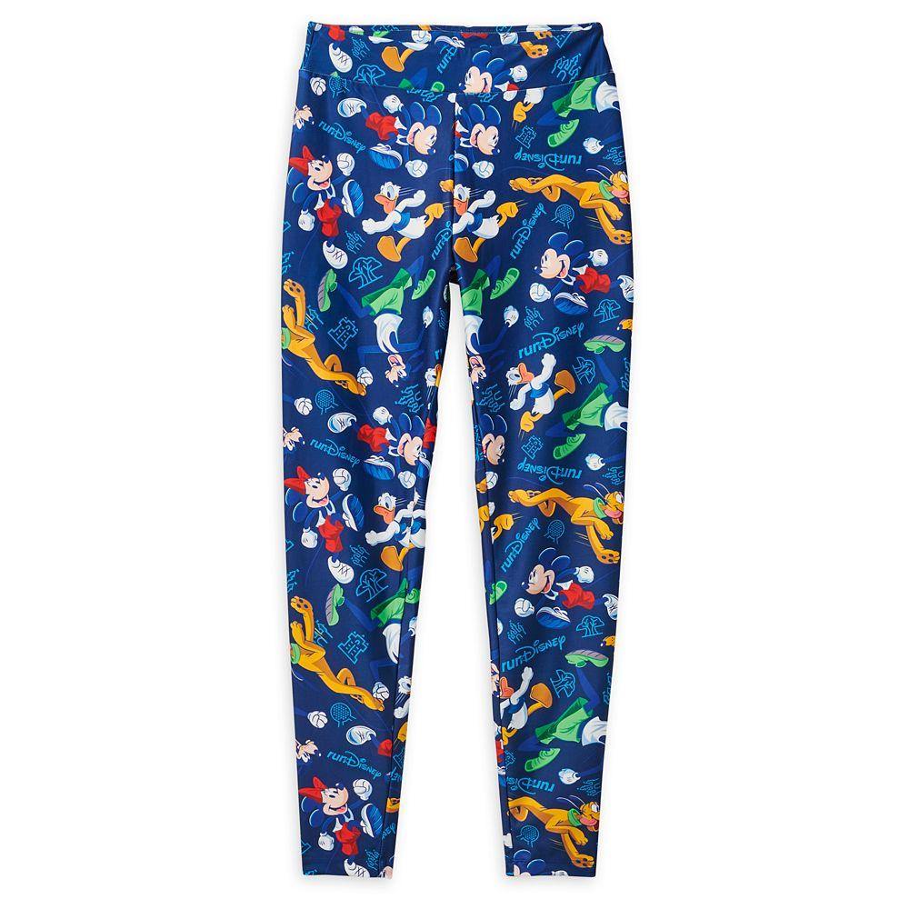 Disney Mickey Mouse and Friends runDisney Leggings for Women - World of Treasures