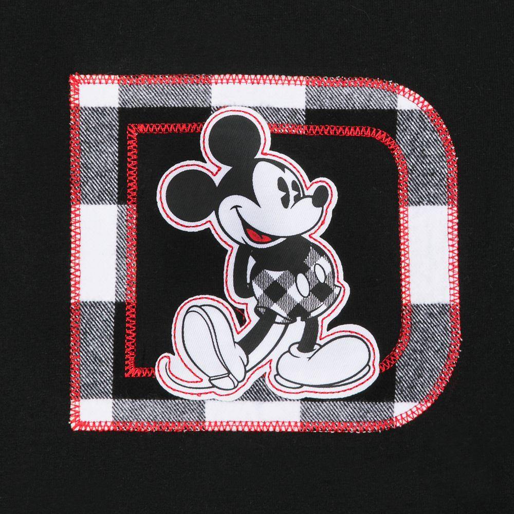 Walt Disney World Mickey Mouse Plaid Layered T-Shirt for Adults - World of Treasures