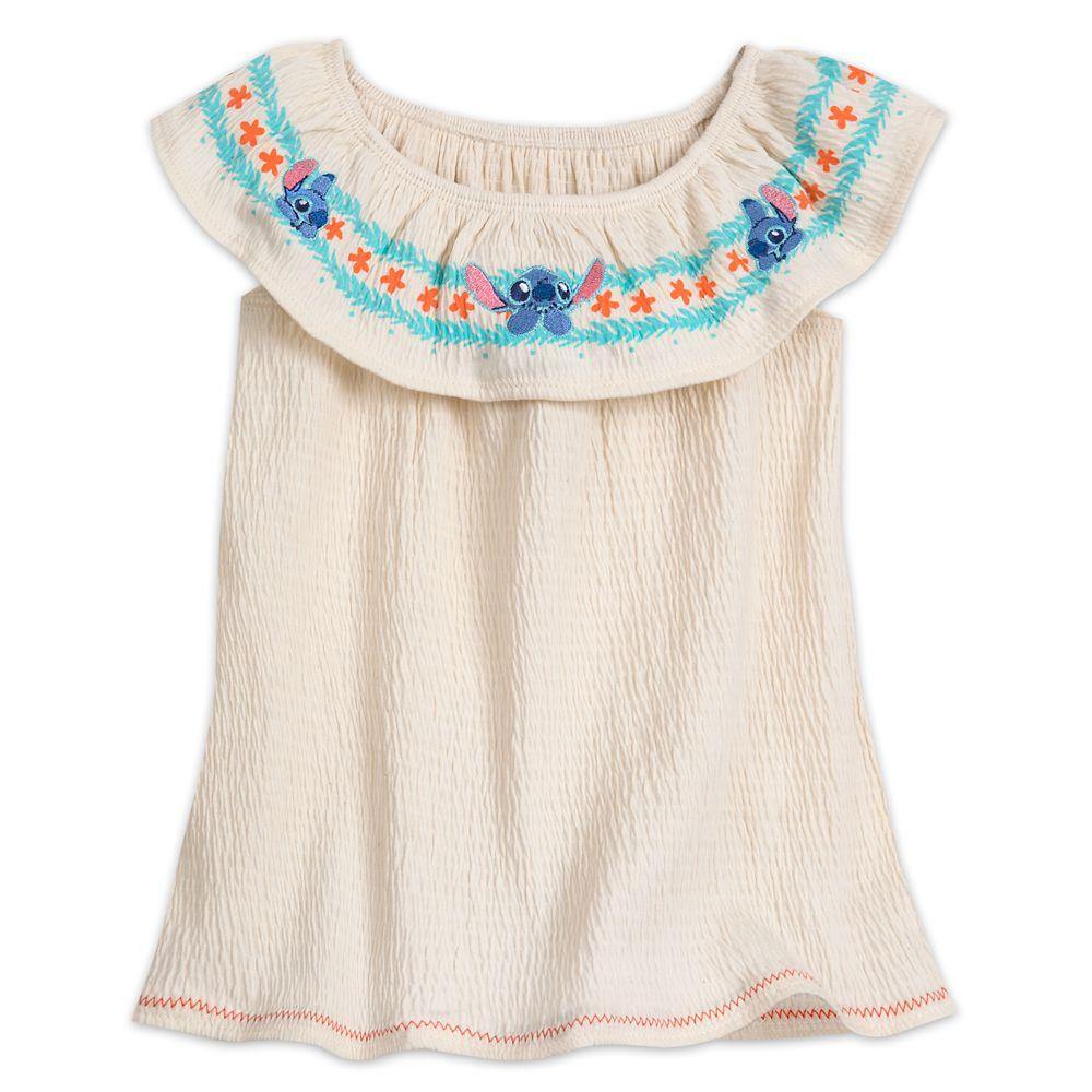 Disney Stitch Top for Girls Medium - World of Treasures