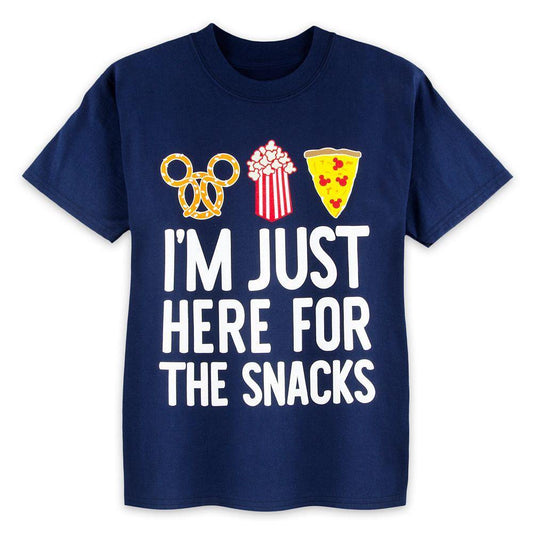 Disney Parks ''Here For The Snacks'' T-Shirt for Kids - World of Treasures