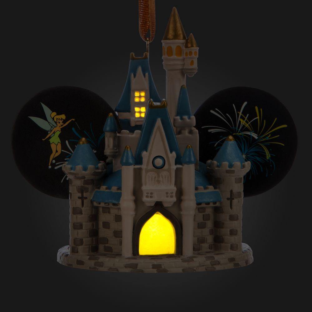 Disney World Cinderella Castle Light-Up Ear Hat Ornament - World of Treasures