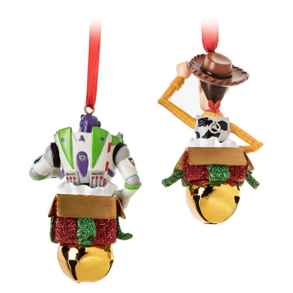 Disney Woody and Buzz Lightyear Bell Ornament Set - World of Treasures