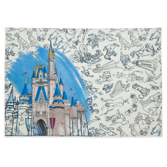 Disney Ink & Paint Reversible Placemat – Walt Disney World - World of Treasures