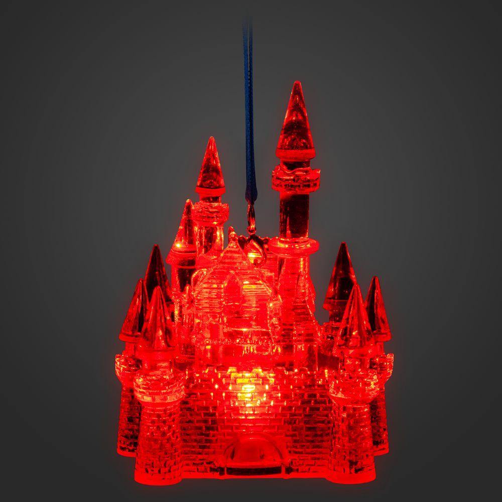 Disney Fantasyland Castle Light-Up Ornament - World of Treasures