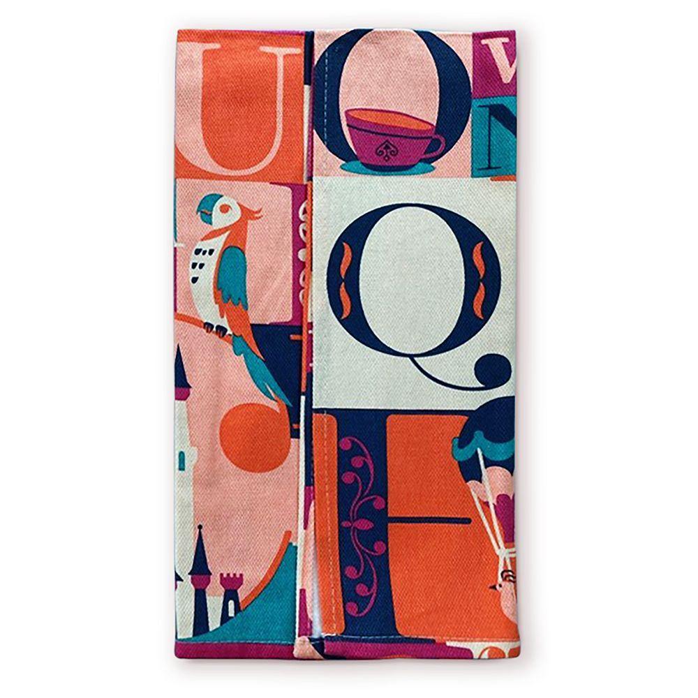 Disney Parks ABC Kitchen Towel - World of Treasures