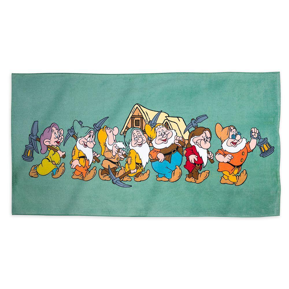 Disney Seven Dwarfs Beach Towel - World of Treasures