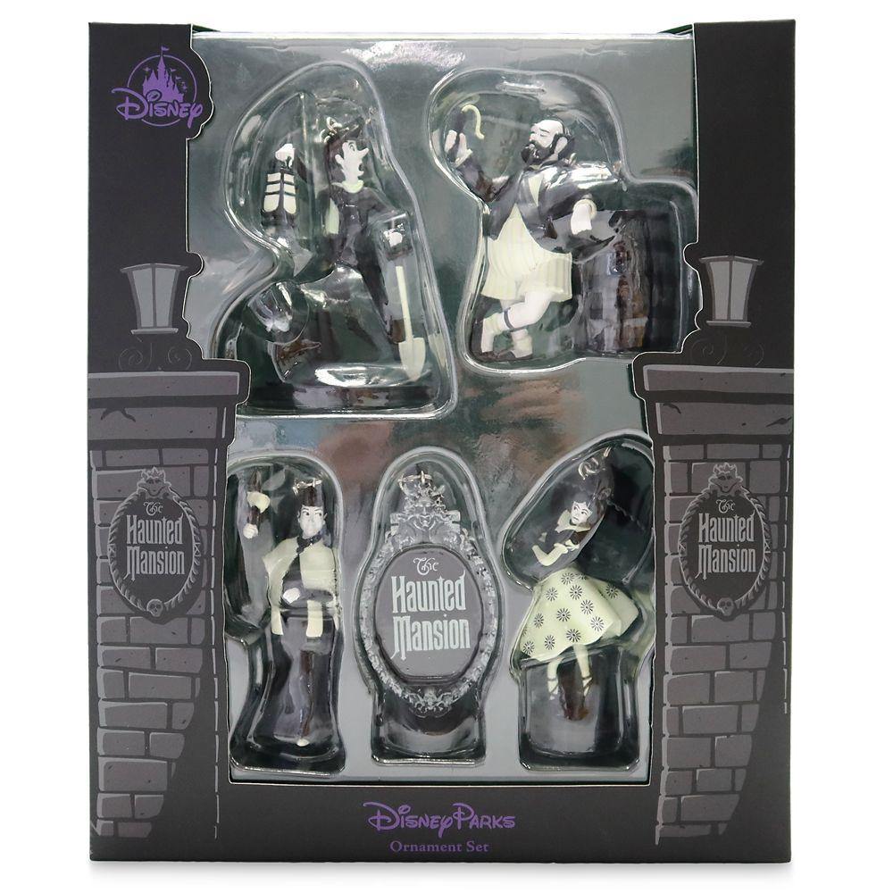 Disney The Haunted Mansion Glow-in-the-Dark Ornament Set - World of Treasures