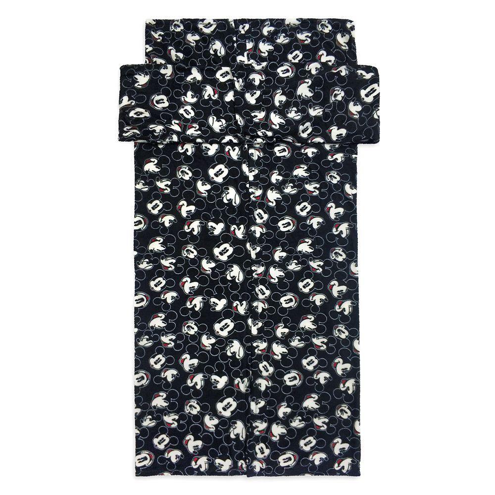 Disney Mickey and Minnie Mouse Fleece Throw with Sleeves - World of Treasures