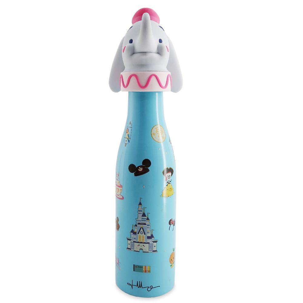 Disney Parks Stainless Steel Water Bottle and Toppers Set by Jerrod Maruyama - World of Treasures