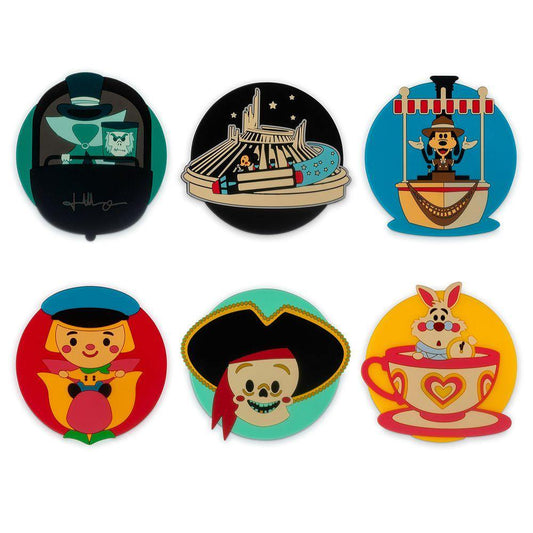 Disney Parks Drink Coaster Set by Jerrod Maruyama - World of Treasures