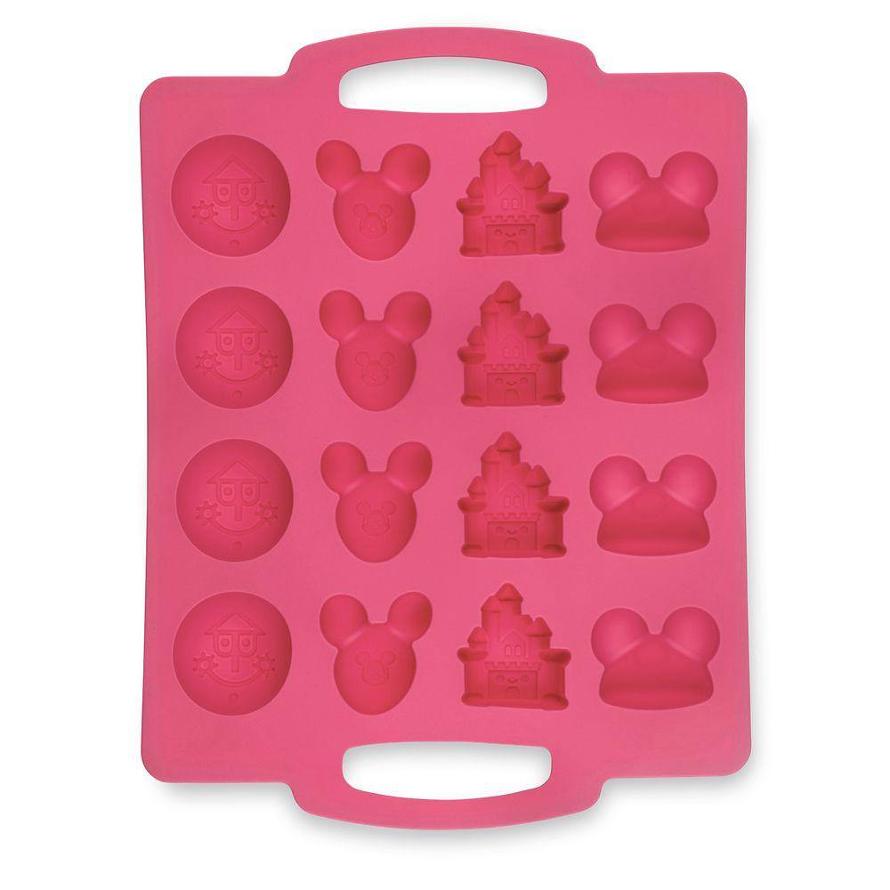 Disney Parks Castle, Mickey Balloon, Small World Silicone Cake Bite Pan by Jerrod Maruyama - World of Treasures