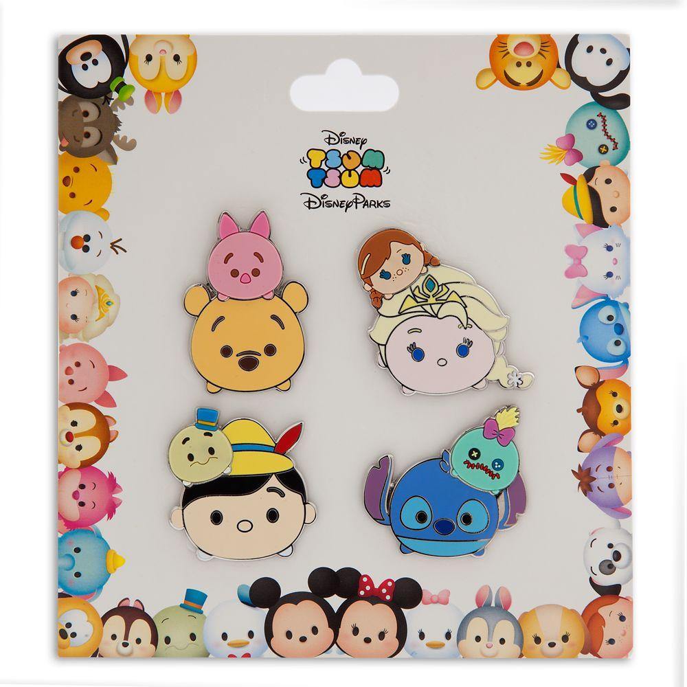 Disney ''Tsum Tsum'' Pin Trading Booster Set - World of Treasures