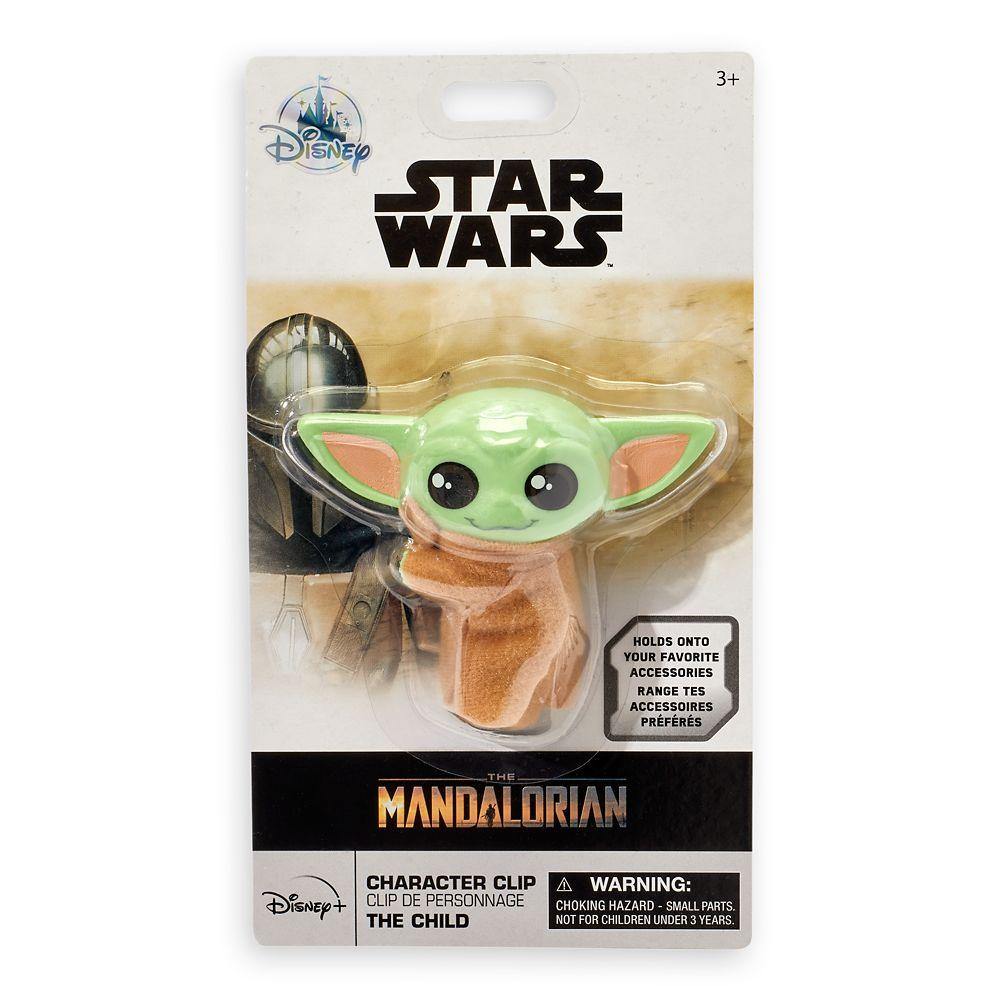 Disney Star Wars: The Mandalorian The Child Baby Yoda Character Clip - World of Treasures