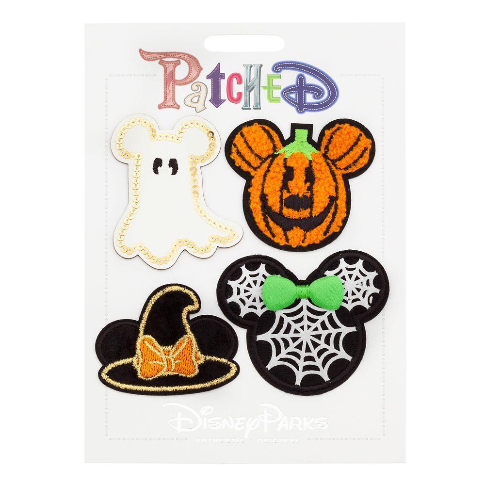 Mickey and Minnie Mouse Halloween Patched Set - World of Treasures