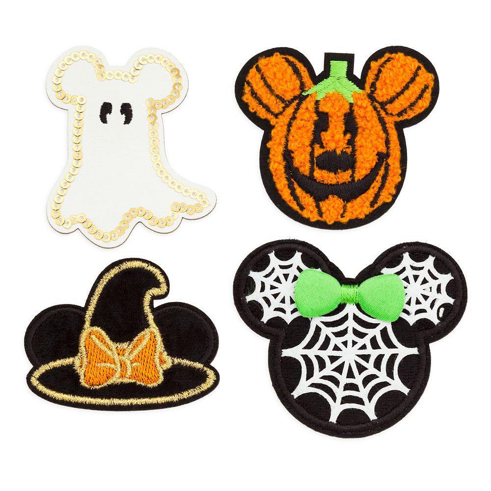 Mickey and Minnie Mouse Halloween Patched Set - World of Treasures