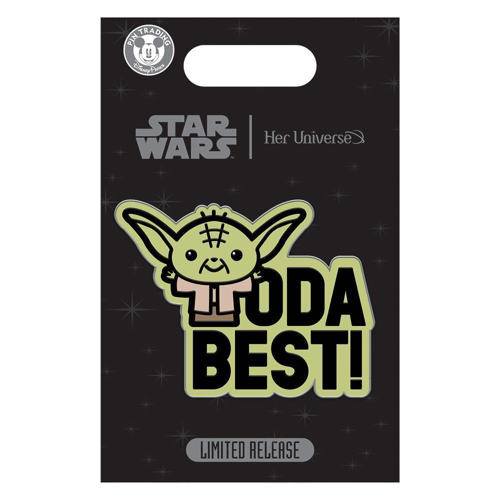 Disney Star Wars Yoda Pin by Her Universe – Limited Release - World of Treasures