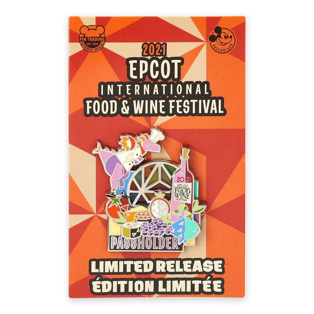 Disney Epcot Food & Wine Festival 2021 Figment Pin Annual Passholder – Limited Release - World of Treasures