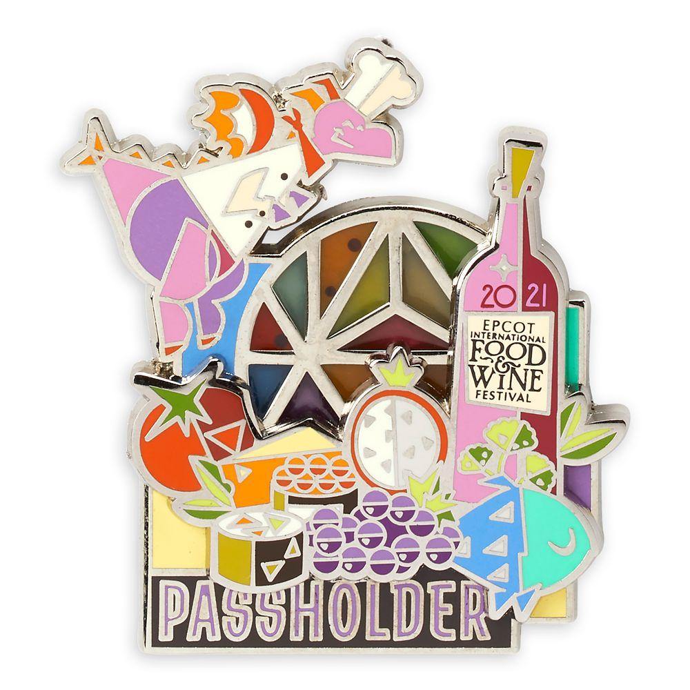 Disney Epcot Food & Wine Festival 2021 Figment Pin Annual Passholder – Limited Release - World of Treasures