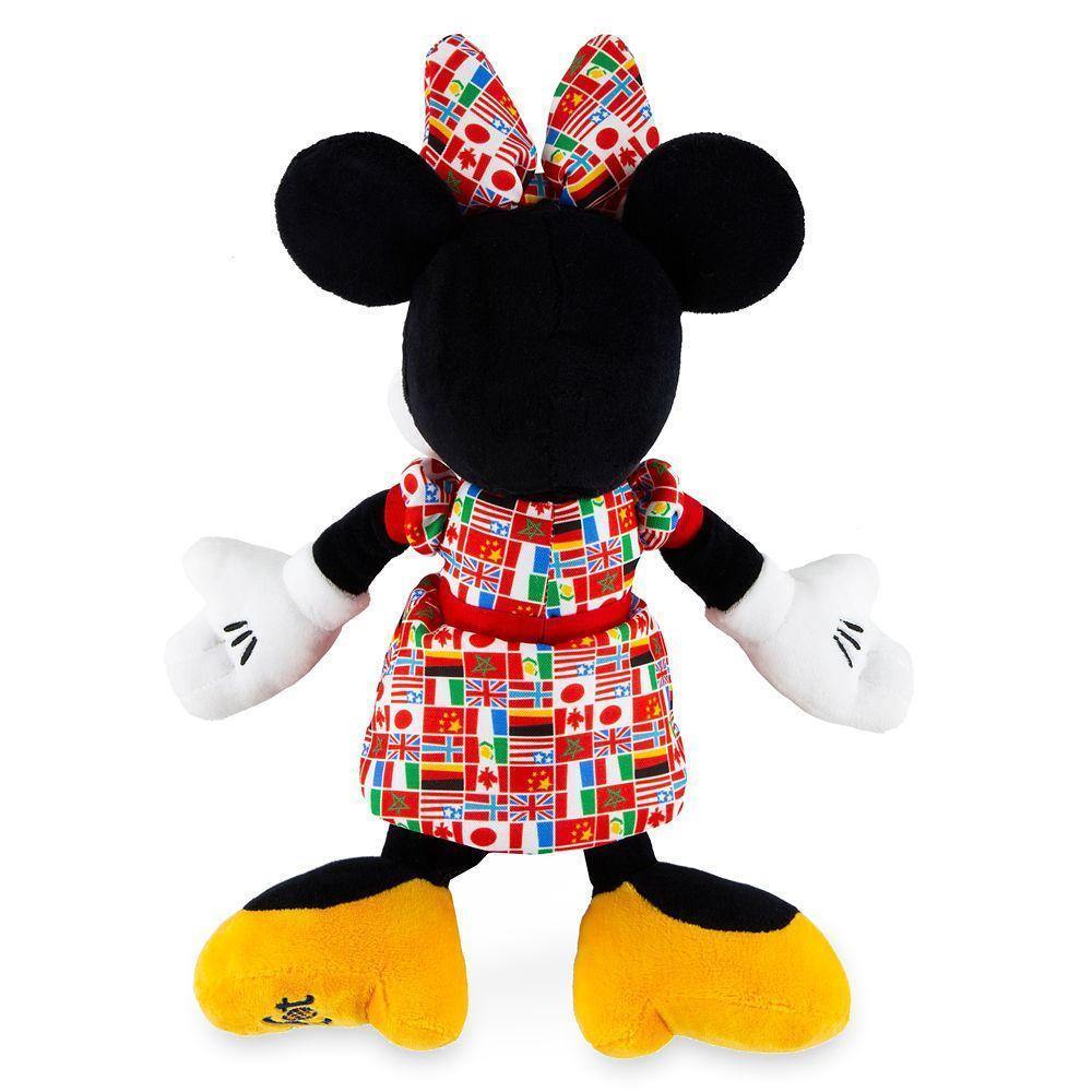 Minnie Mouse Epcot Flags Plush – 11'' - World of Treasures