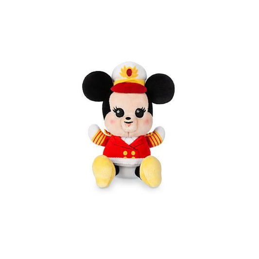 Captain Minnie Mouse Disney Cruise Line Wishables Plush – Micro – Limited Release - World of Treasures