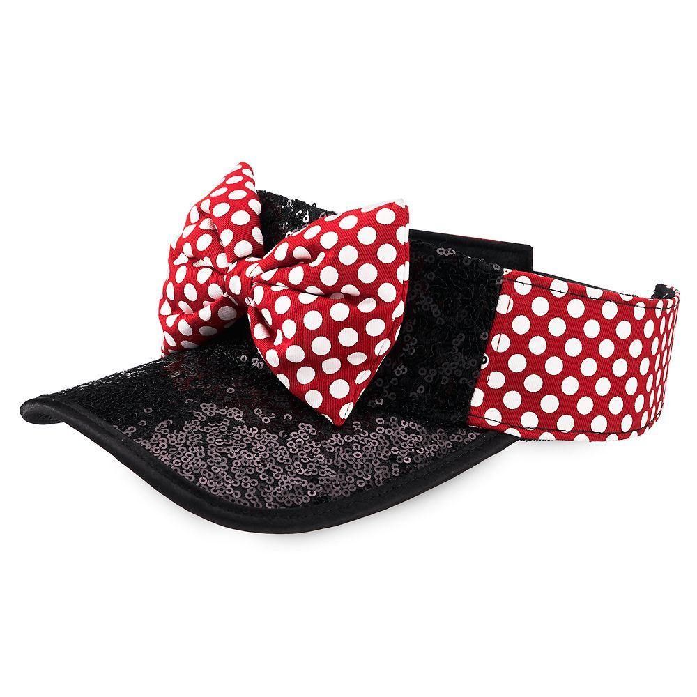 Disney Minnie Mouse Sequin Visor for Adults - World of Treasures