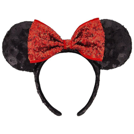 Minnie Mouse Sequin Ear Headband - World of Treasures