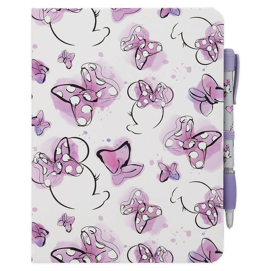 Disney Sweet Minnie Mouse Journal with Pencil - World of Treasures