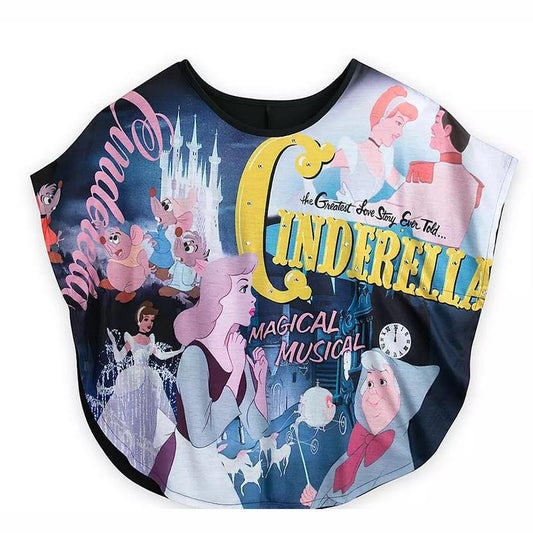 Disney Cinderella Fashion Dolman Ladies Shirt Size XS - World of Treasures