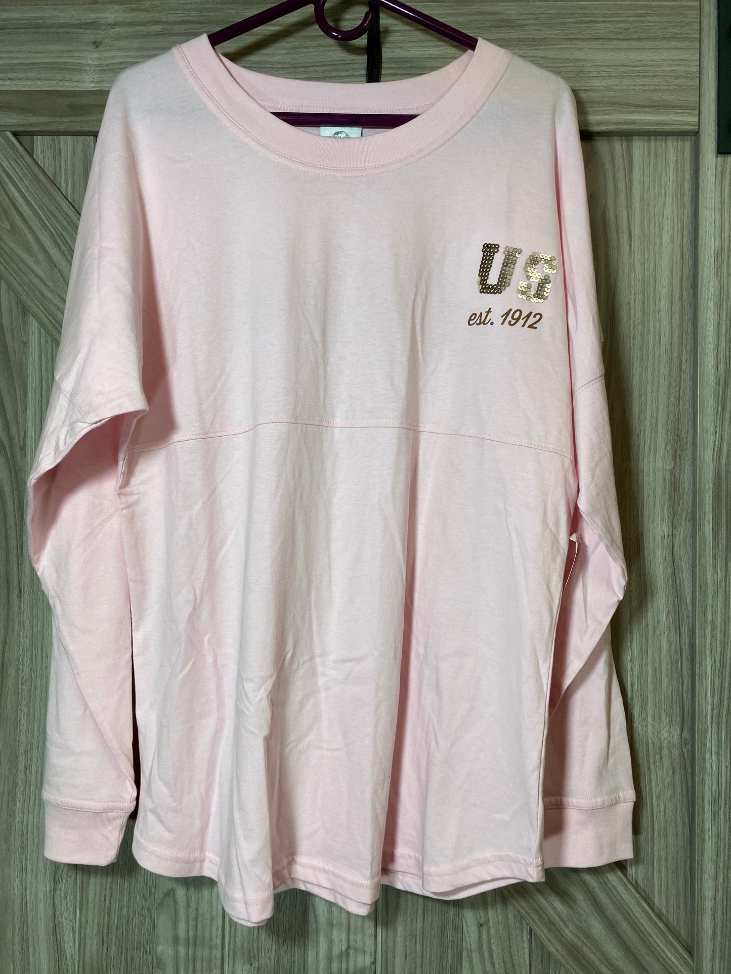 Universal Studios Rose Gold Sequin “Spirit Jersey”