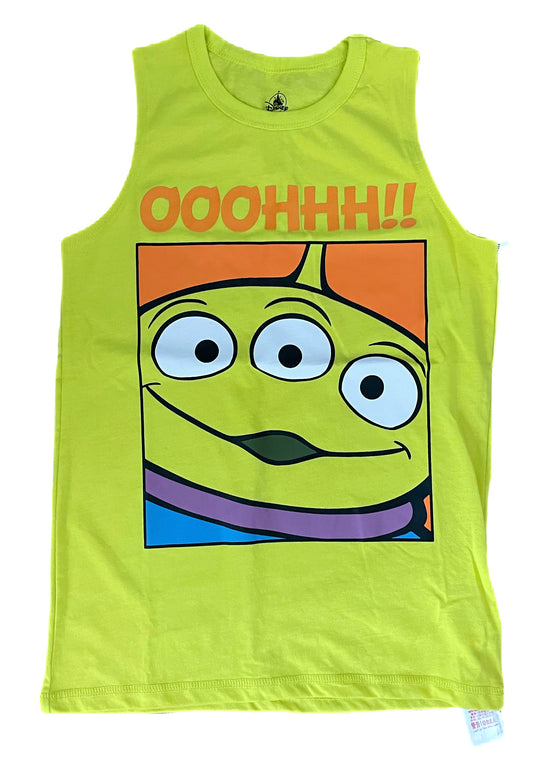 Disney Toy Story Alien Ooohhh!!  Kids Tank Top Shirt L/XL