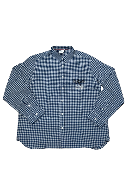 Disney Vacation Club Mickey Plaid Dress Shirt