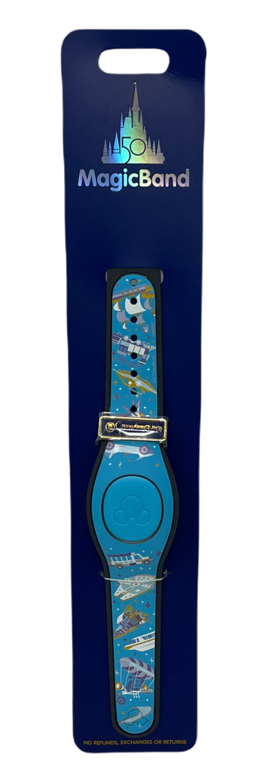 Walt Disney World 50th Anniversary Attraction Vehicles MagicBand 2