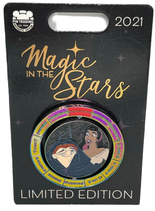 Disney Magic in the Stars-Hunchback of Norte Dame Spinner Pin Limited Edition